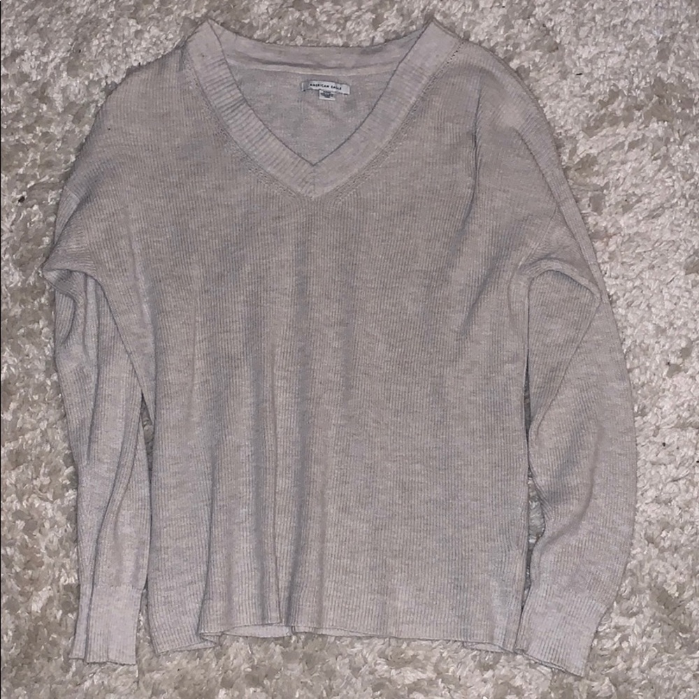 American Eagle Cream Sweater